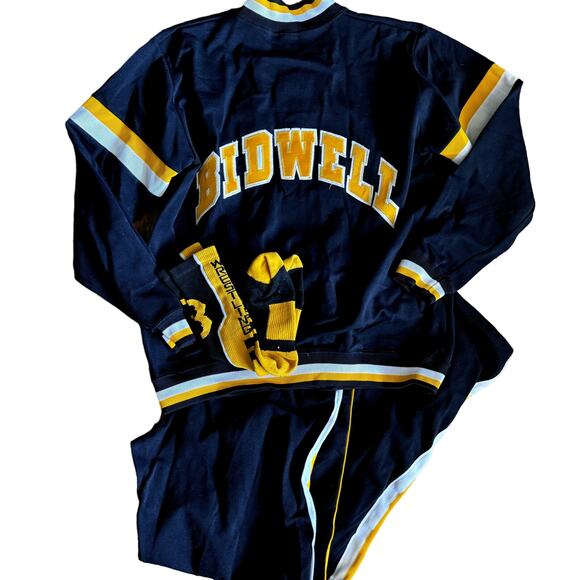 Jr. High School Athletic Wrestling Uniform Varsity Jacket, Pants #24 Size L - Picture 3 of 8